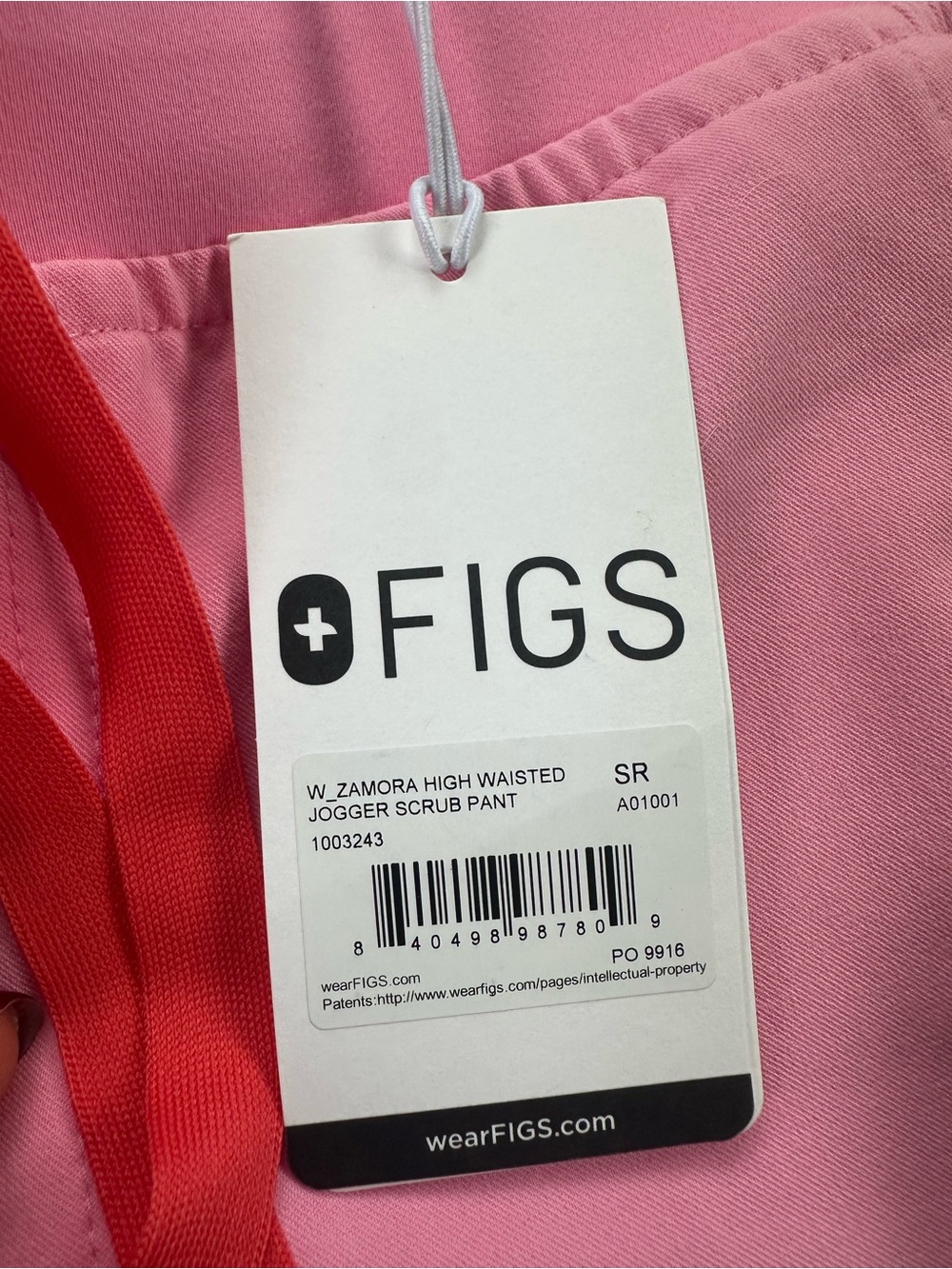 FIGS Zamora Joggers - Wild Iris, Sunrise Pink, Walnut - Picture 3 of 5